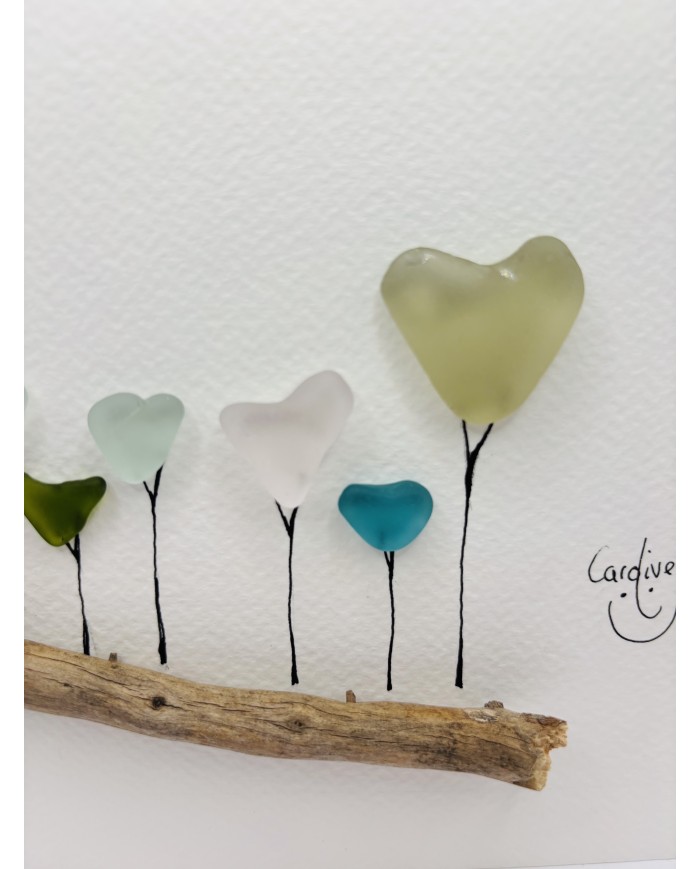 ILUSTRACIÓN CON CRISTAL MARINO Y AMOR