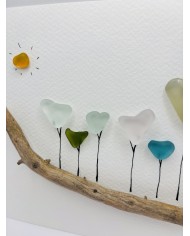 ILUSTRACIÓN CON CRISTAL MARINO Y AMOR