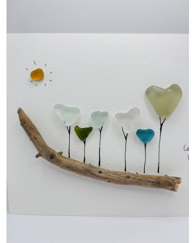 ILUSTRACIÓN CON CRISTAL MARINO Y AMOR