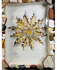 ILUSTRACIÓN  CON CRISTAL MARINO Y MUCHO AMOR