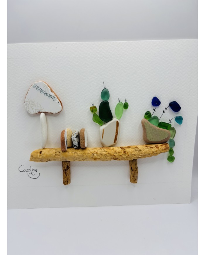 ILUSTRACIÓN CON CRISTAL MARINO Y MEDITERRÁNEO