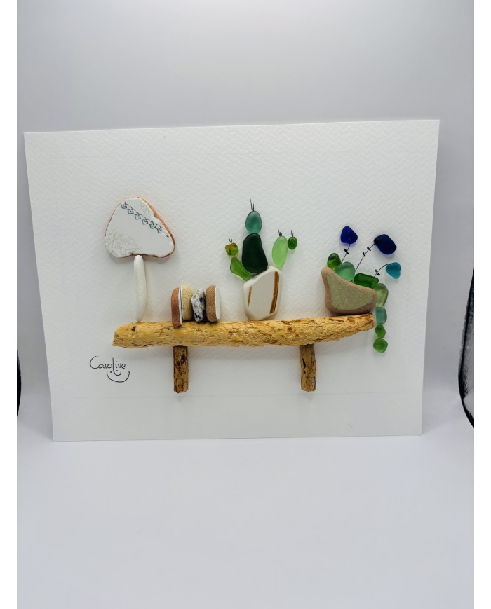 ILUSTRACIÓN CON CRISTAL MARINO Y MEDITERRÁNEO