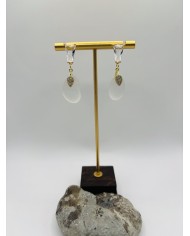 PENDIDENTES ARTESANOS DE CRISTAL MARINO