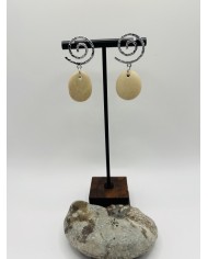PENDIENTES DE PIEDRAS DEL MAR