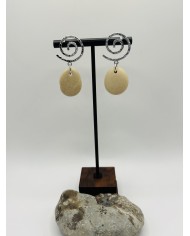 PENDIENTES DE PIEDRAS DEL MAR