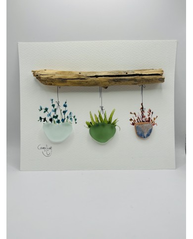 ILUSTRACIÓN CON MEDITERRÁNEO Y ACUARELA