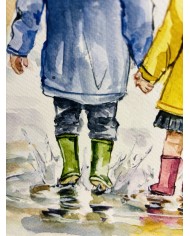 ILUSTRACIÓN PINTADA CON ACUARELA Y ALMA
