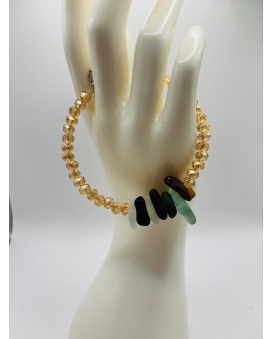 PULSERA DE CRISTAL MARINO O LÁGRIMAS DE SIRENA