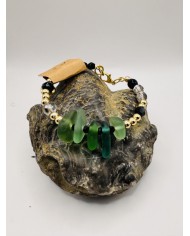 PULSERA DE CRISTAL MARINO
