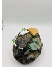 PULSERA DE CRISTAL MARINO
