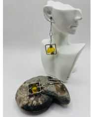 PENDIENTES ARTESANOS DE CRISTAL MARINO ARTESANOS