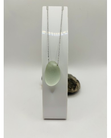 COLLAR ARTESANO DE CRISTAL MARINO