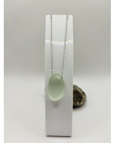 COLLAR ARTESANO DE CRISTAL MARINO