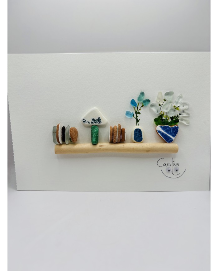 ILUSTRACIÓN CON CRISTAL MARINO
