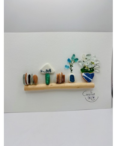 ILUSTRACIÓN CON CRISTAL MARINO