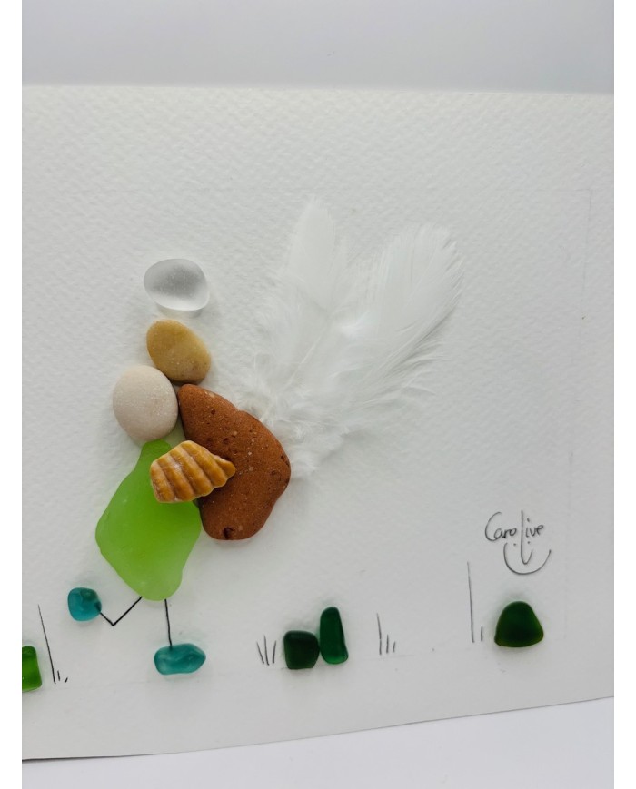 ILUSTRACIÓN HECHA CON AMOR Y CRISTAL MARINO