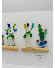 ILUSTRACIÓN CON CRISTAL MARINO, MAR Y CARIÑO