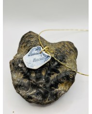 COLLAR ARTESANO DE PORCELANA ANTIGUA