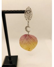 EDICIÓN LIMITADA RODIO pendientes de hoja natural