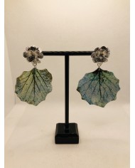 EDICIÓN LIMITADA RODIO pendientes de hoja natural