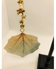 EDICIÓN LIMITADA pendientes artesanos de hoja natural