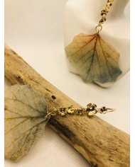 EDICIÓN LIMITADA pendientes artesanos de hoja natural