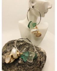 EDICIÓN LIMITADA pendientes de cristal marino o seaglass