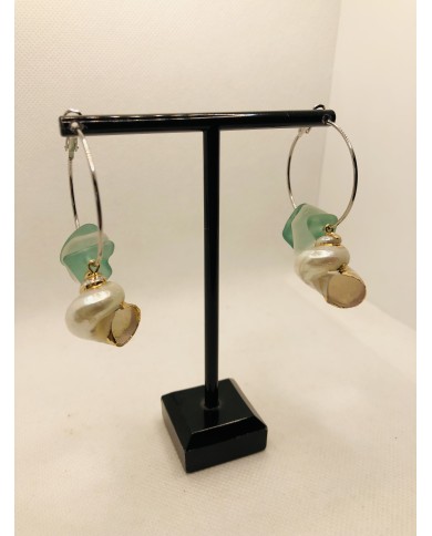 EDICIÓN LIMITADA pendientes de cristal marino o seaglass
