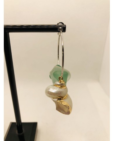 EDICIÓN LIMITADA pendientes de cristal marino o seaglass