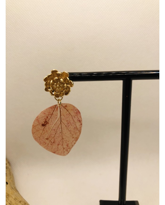 EDICIÓN LIMITADA pendientes de hoja natural artesanos