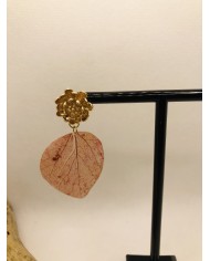 EDICIÓN LIMITADA pendientes de hoja natural artesanos