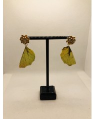 EDICIÓN LIMITADA pendientes artesanos de hoja natural