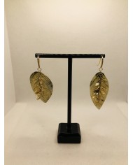 EDICIÓN LIMITADA pendientes de hoja natural