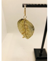 EDICIÓN LIMITADA pendientes de hoja natural