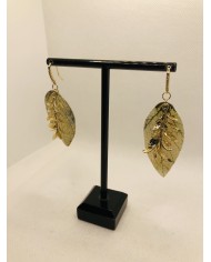 EDICIÓN LIMITADA pendientes de hoja natural