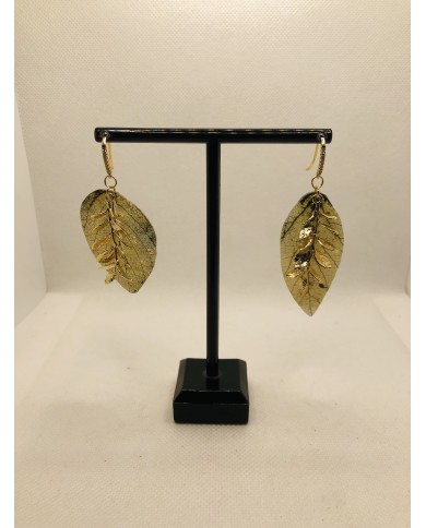 EDICIÓN LIMITADA pendientes de hoja natural