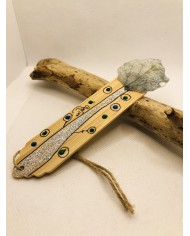 Marcapáginas de hoja natural