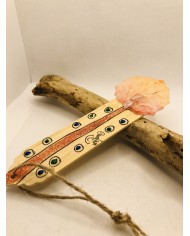 Marcapáginas de hoja natural