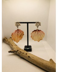 EDICIÓN LIMITADA pendientes de hoja natural artesanos