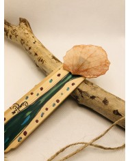 Marcapáginas de hoja natural artesanos