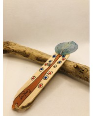 Marcapáginas de hoja  natural