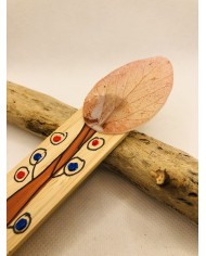 Marcapáginas de hoja  natural