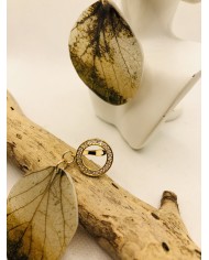 EDICIÓN LIMITADA pendientes de hoja artesanales