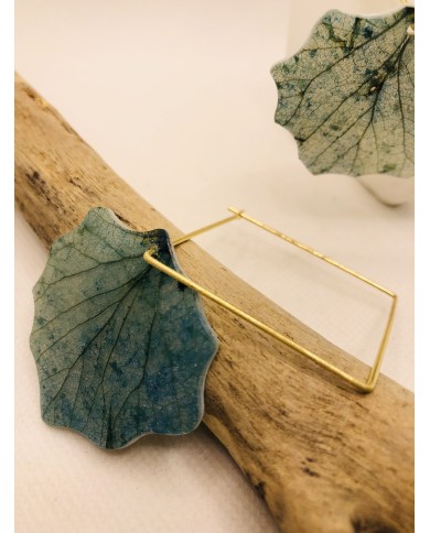 EDICIÓN LIMITADA pendientes de hoja natural