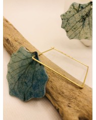 EDICIÓN LIMITADA pendientes de hoja natural