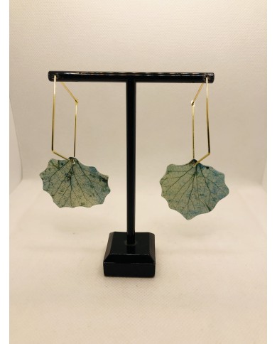 EDICIÓN LIMITADA pendientes de hoja natural