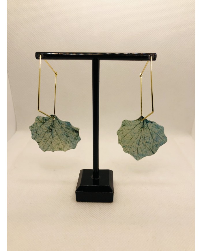 EDICIÓN LIMITADA pendientes de hoja natural