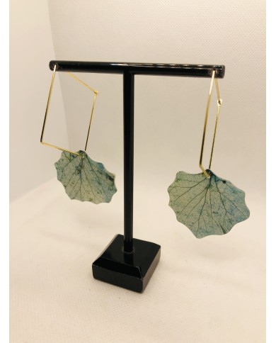 EDICIÓN LIMITADA pendientes de hoja natural