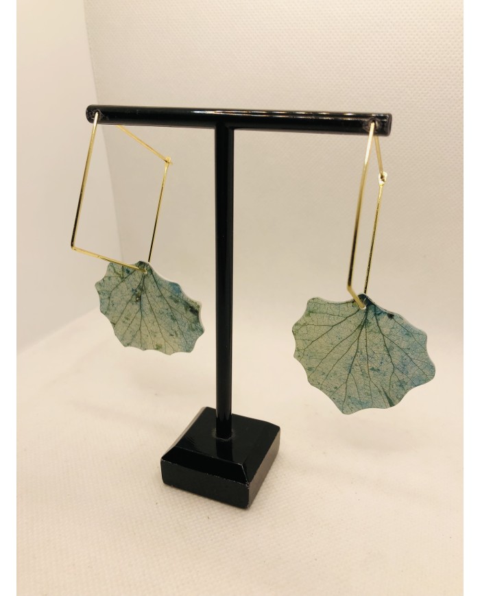 EDICIÓN LIMITADA pendientes de hoja natural