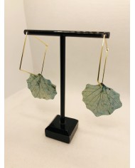 EDICIÓN LIMITADA pendientes de hoja natural